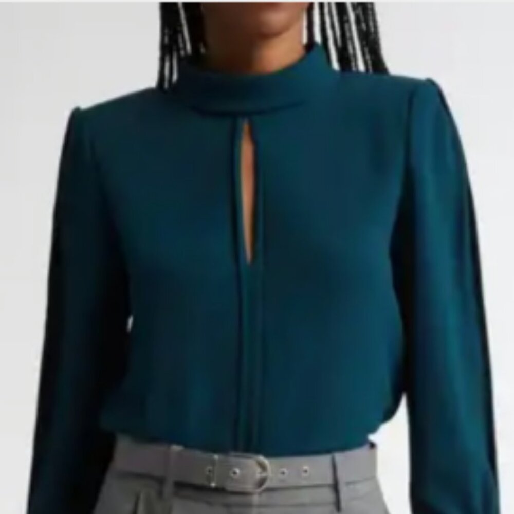 Reiss Cherry Keyhole Top, NWT's, 12 US / 16 UK